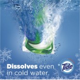 Tide Pods 09166 Spring Meadow Laundry Detergent - 76 Pods/Tub, 4 Tubs/Case